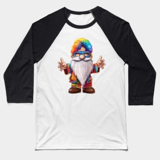 Hippie Gnome #20 Baseball T-Shirt